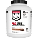 Svalové mlieko Pro Series Pro Pro Protein prášok Supplement, Knockout čokoláda, 5 libra, 28 Servings, 50g Protein, 3g Cukor, 20 Vitamíny a minerály, NSF Certified for Sport, Cvičenie zotavenie