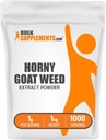 BulkSupplementments.com Horny koza Weed Extract Powder - Bylinné doplnky, Horny koza Weed Powder - Vegan & Gluten Free, 1g per Serving, 1kg (2,2 lbs) (Pack of 1)