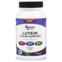 Zenis Labs Lutein Vision Support - Essential Eye Vitamin - with Brusnic, Beta-karotén, Zinok, Hroznové semená a iné minerály - 120 Kapsule - 60 Day Supply
