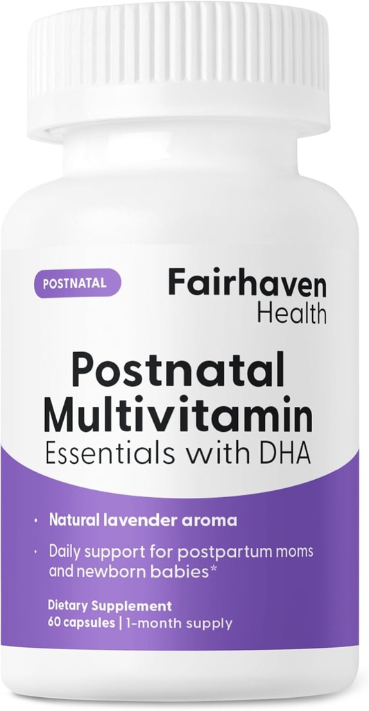 Fairhaven Zdravie Postnatálny multivitamín Essentials 