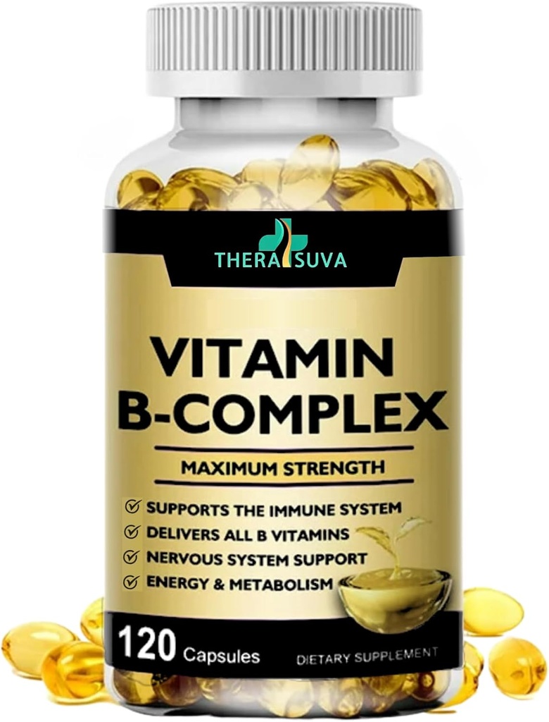 Maximálna sila vitamín B-komplex + CoQ10 + vitamín C 