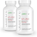 PaleoLife Premium Glutatión + mlieko bodliak + zinok - 60 žuvacie tablety, Cherry Flavor (2-Pack)