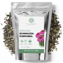 Organická Echinacea Purpurea 4 oz. (113g), USDA Certified Sušená Echinacea Tea, Premium Quality Herb, Purple Conneflower, Cut & Sifted