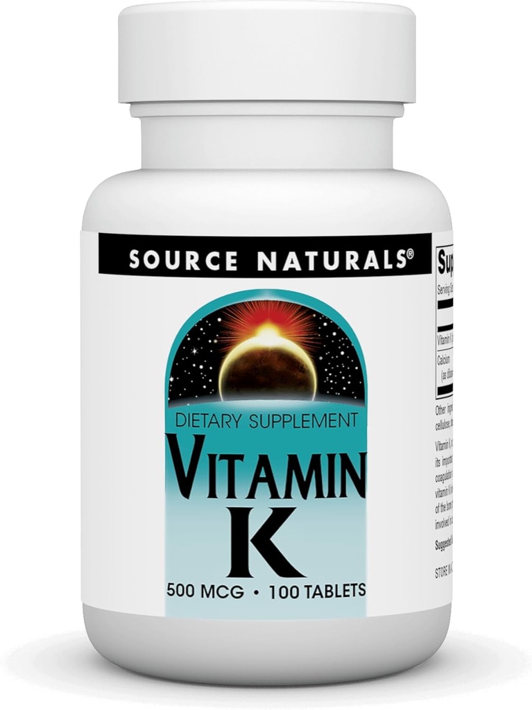 Zdroj Naturals Vitamín K - 500 μg - 100 tabliet