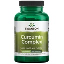 Swanson Curcumin Complex - Bylinné doplnky podporujúce spoločné zdravie, mobilitu a fyzickú funkciu - Štandardizovaný s BioPerine pre maximálnu absorpciu - (120 Veggie Kapsule)