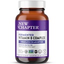 Nová kapitola vitamín B komplex, fermentovaný vitamín B komplex, USDA Organic, ONE Daily for Cellular Energy + Brain + Beauty, 100% Vegan, Gluten-free - 90 Count