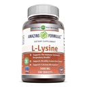 Úžasné vzorce L-lyzín 1000 Mg Amino Acid Supplement 