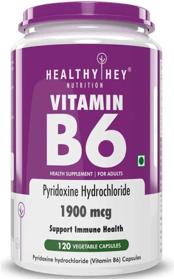 Vitamín B6 pyridoxín - 120 Veg. kapsuly.