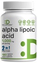 Alpha Lipoic Acid 1000mg, 180 Veggie Kapsule 
