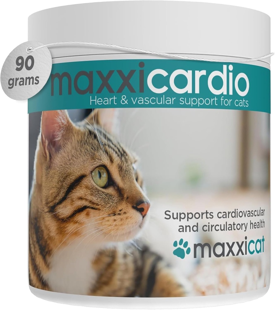 maxxipaws maxxicardio Heart & Cardiovaskulárny prášok Supplement for Mačky, 3.2oz