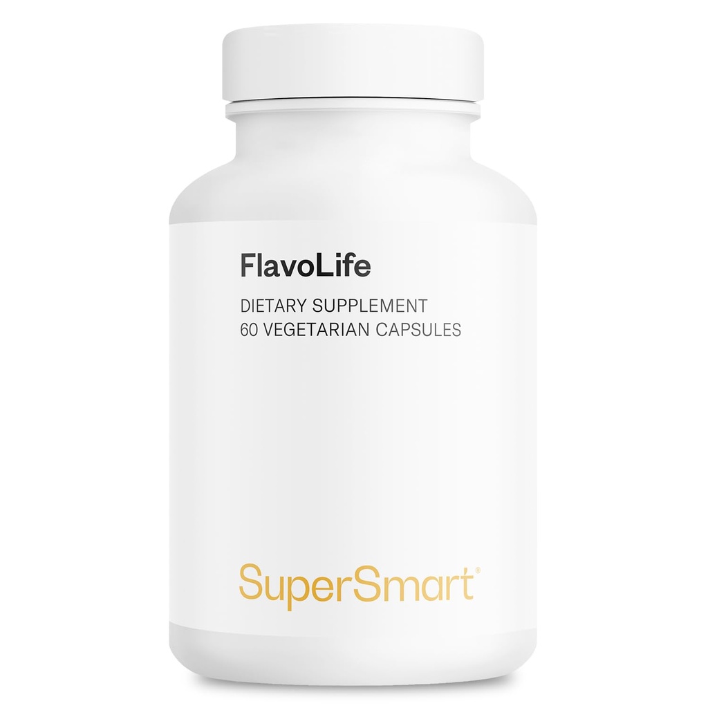 Supersmart FlavoLife (Flavonoid Complex Supplement) - s luteolin, Myricetin, Fisetin, Rutin, Quercetin, EGCG, Apigenin, Hesperidin 