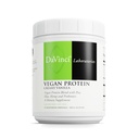 DaVinci Labs Vegan Protein - Protein Powder Supplement Podpora Svalovina a tkanivo Oprava* - Vegan Protein Supplement with Pea Protein & Ľan Seed - Krémová Vanilka, 15 Servings (405 g)