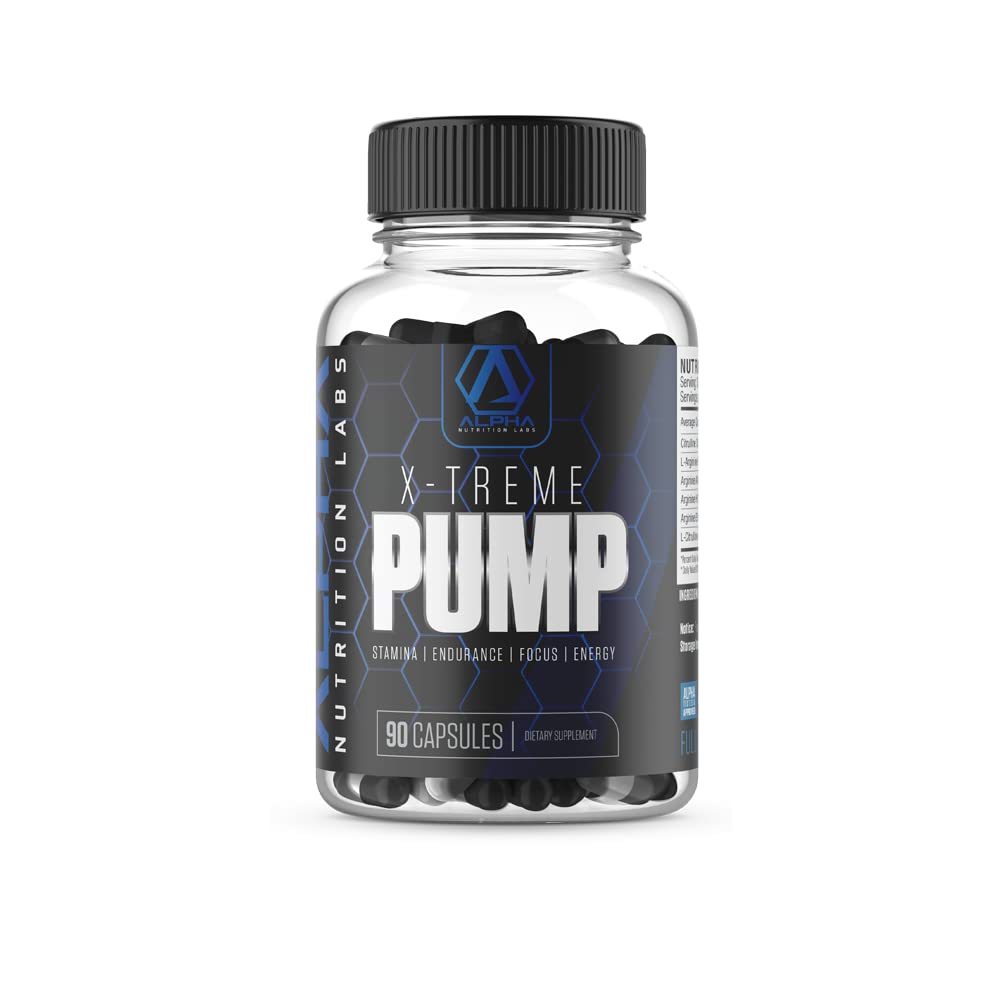 Pumpa X-Treme od Vytrvalosť, Vytrvalosť, Focus, Energetické Dietary Supplement, 90 Kapsule