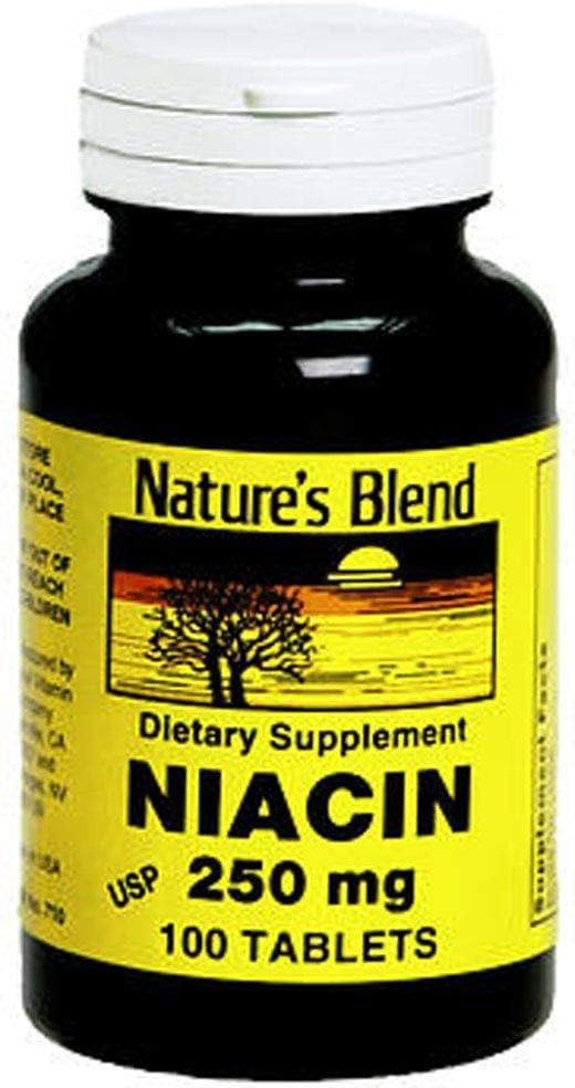 Niacin 250 mg 250 mg 100 tabliet