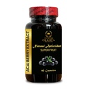 ACAI Berry Extract - Antioxidanty Supplement, Acai Powder, 4:1 acai Berry Extract, All-Natural and non-GMO Acai Boost Blend - 1 Fľaša 60 Kapsule