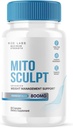 Rize laboratóriá MitoSculpt Tabletky na chudnutie - Sculpt Vaše ideálne telo s MitoSculpt Advanced Formula Kapsule, Doplnok na premenu Mobilizovaný uložený tuk na palivo (60 Kapsule)