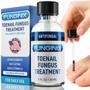 FUNGINIX Plesňové hubové ošetrenie Extra sila - antimykotická liečba nechtov s 10% kyseliny nedecylénovej a olej z čajovníka - živená 15+ prírodné oleje a botaniky - vyrobené v USA (Backaging May Vary)