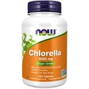 TERAZ potravinové doplnky, Chlórella 1000 mg s prirodzene sa vyskytujúcim chlorofylom, Beta-karoténom, zmesou karotenoidov, vitamínu C, železa a proteínov, 120 tabliet