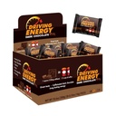Driving Energy - Kofeínová energetická veľkosť - Tmavá čokoláda Palivo s 150 mg kofeínu - Long-Lasting pre telocvičňu, Cvičenie, dospelí - Veľká chuť - Nízkokarb - Zdravé Snack - 30 Počet