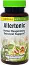 Bylinky Etc. Allertonic - Zdravá podpora dychu - Bylinná zmes na pomoc proti sezónnemu nepohodlie - Lung & Respiratory Health Podpora s pichanie žihľavka - 60 Softgels (60 Servíry)