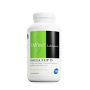 DAVINCI Labs Omega 3 HP-D - Dietary Supplement for Healthy Joints and Immune, Cardiovaskulárna podpora a podpora zdravia pokožky - s vitamínom D3 a viac - bez lepidla - citrónová aróma - 120 Softgels