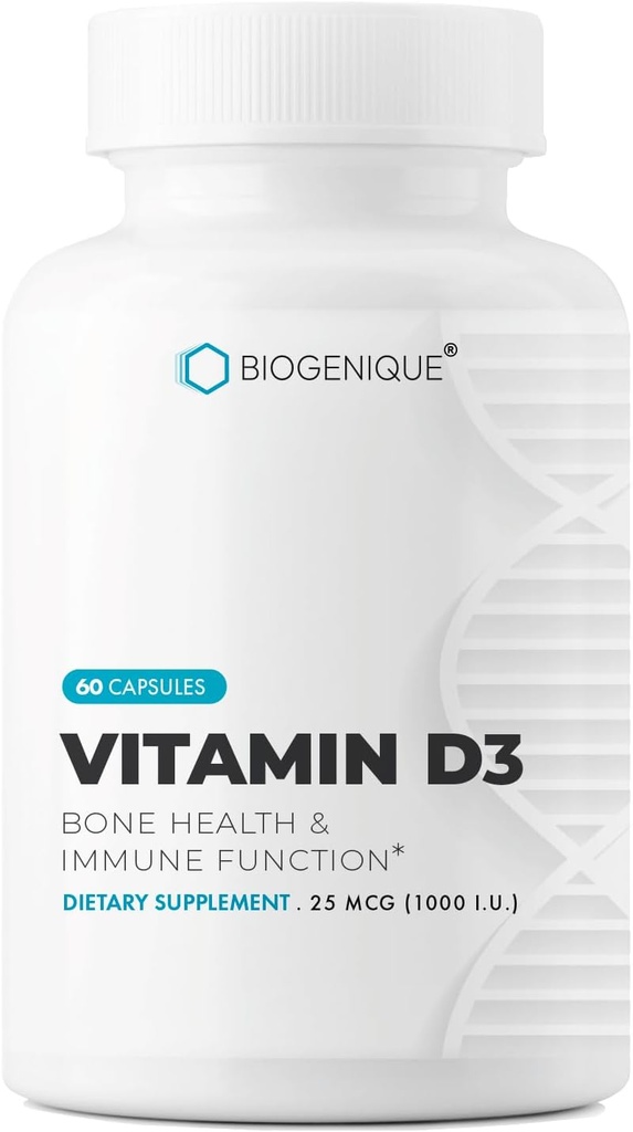 Prírodné vitamíny D3 1000 IU, pre zdravé kosti a zuby, údržba dobrého zdravia, 60 vitamín D3 kapsuly pomáha predchádzať nedostatku vitamínu D - farmaceutická trieda, non-GMO