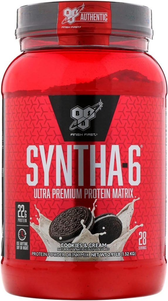 BSN Syntha-6, Cookies and Cream, 2,91 lb