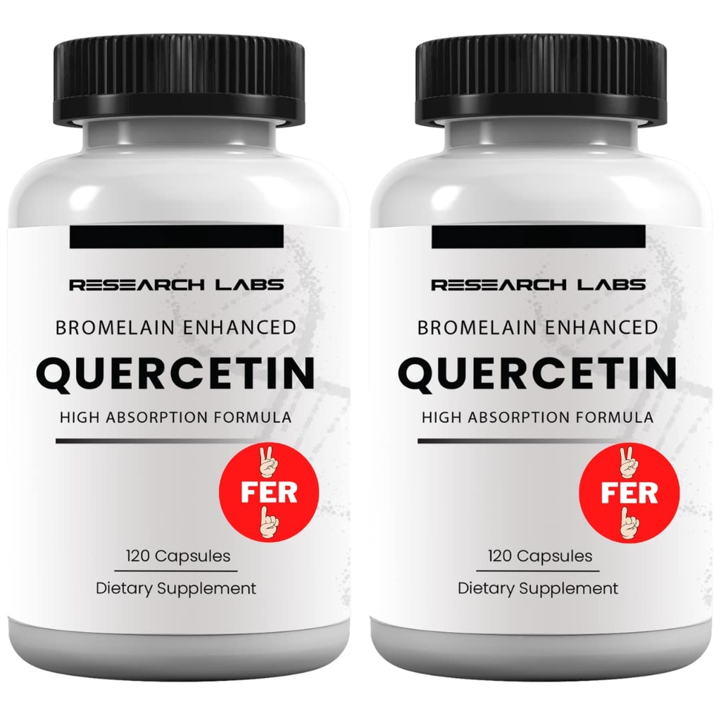 Výskumné laboratóriá Quercetin High Absorbtion Formula w/Hypromelain