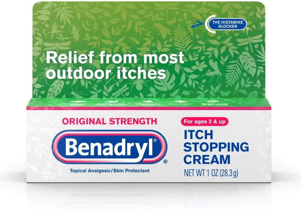 Benadryl Svrbiaci krém Zastavenie pôvodnej sily 1 oz (Pack of 9)