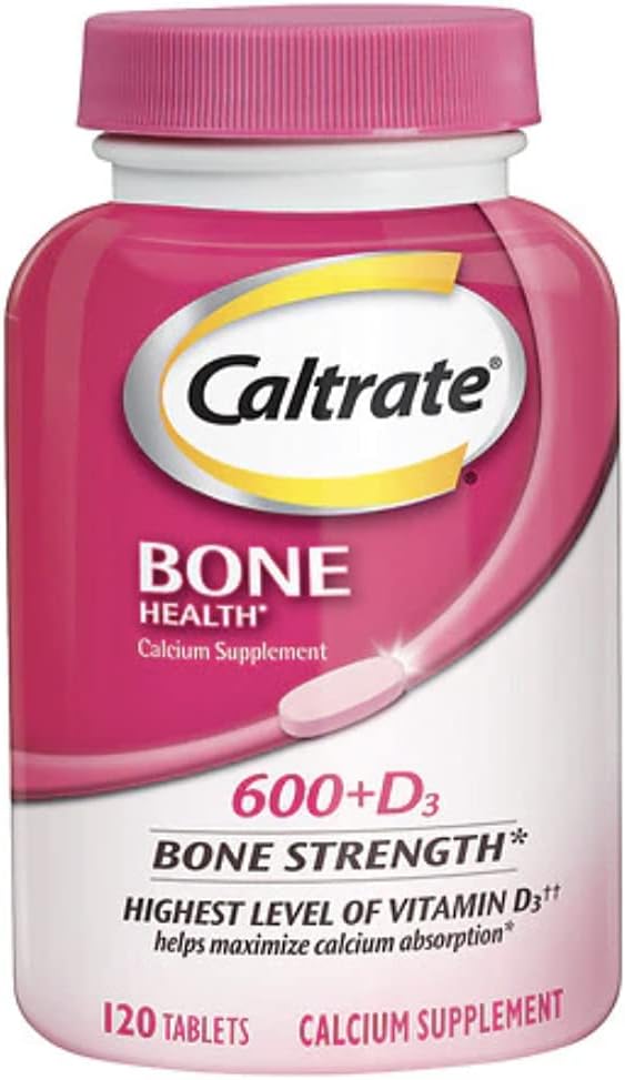 Kaltarát vápenatý a vitamín D 600+D3, 120 tabliet