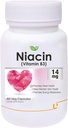Generic Veda Nutraceuticals 14 mg vitamín B3 s Inozitol 50 mg doplnok - 60 Veg kapsúl