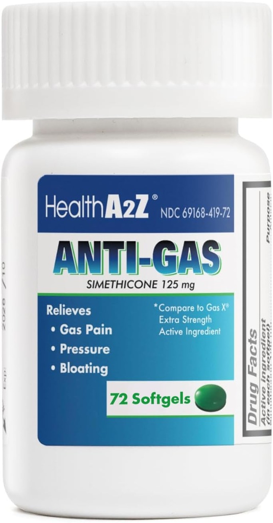 HealthA2Z® Gas Relief Simeticone 