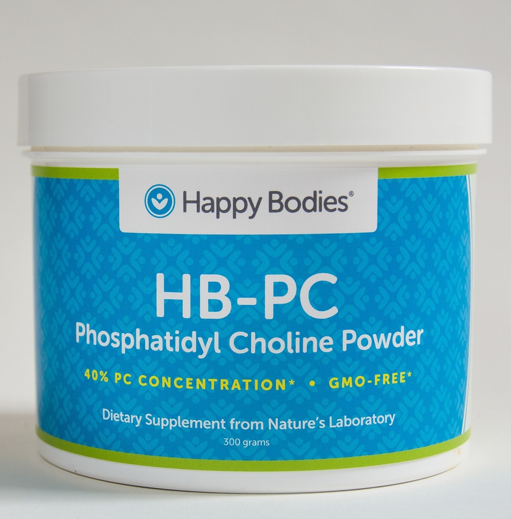 HB-PC Fosfatidylcholín-40%, 300 g, geneticky-FREE prášok (HBPC) Happy Body