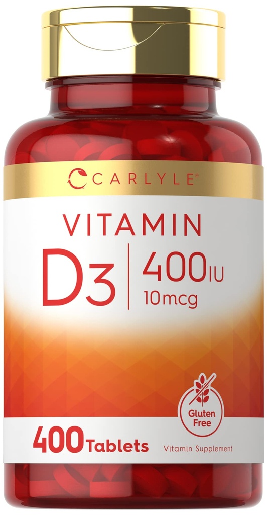 Carlyle vitamín D3 400iu (10 μg) 