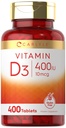 Carlyle vitamín D3 400iu (10 μg) 