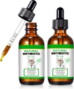 Cat Antibiotiká, Antibiotiká pre mačky, Prírodné Cat Multivitamínové Bylinné doplnky 60ml-2ks