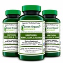 Green Organic Supplements Hawthorn Berry Kapsule, Leaf, Kvetina, Hawthorn Doplnky obsahuje 90 Kapsule, Prírodné Hawthorn Byliny pre Kardiovaskulárne a prírodnej starostlivosti o srdce (Obsah 3)