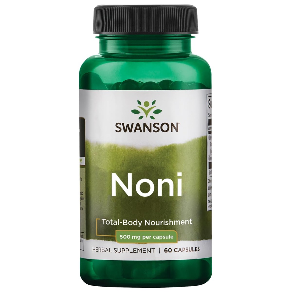Swanson Noni 500 Milligrams 60 kapsuly