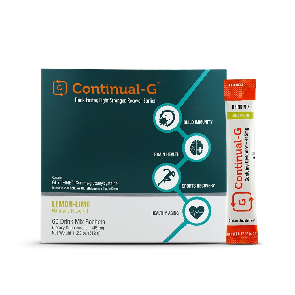 CONTINUAL - G prášok - klinicky preukázané Cellular Glutatión Precursor 