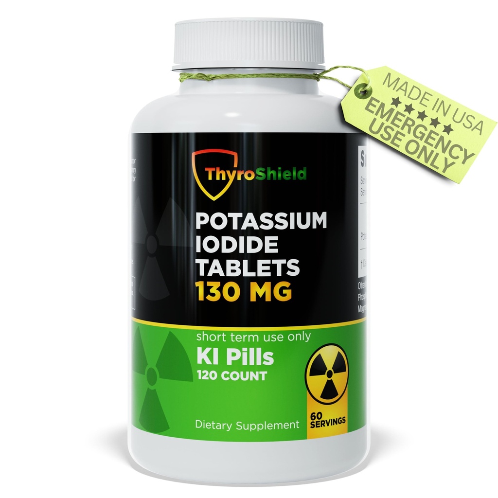 Tablety jódu draselného 130 mg 