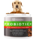 PawMedica Dog Probiotiká a tráviace enzýmy, Probiotiká pre psov Vyrobené v USA, Pet Probiotic Chews for Psy, Prebiotiká a probiotické pes Digestívna podpora, Probiotické liečby - 120 pes probiotické Chews