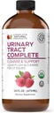 Kompletné prírodné produkty Urinary Tract Complete 16oz - Liquid Supplement for Urinary Tract Health with Organic Cranberry, D-Mannose, Repeat Root, Fenikel Seed, and Turmeric