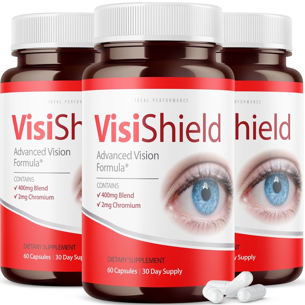 (3 balenia) Visishield Advanced Vision Formula pre oči doplnok vitamíny (180 kapsúl)