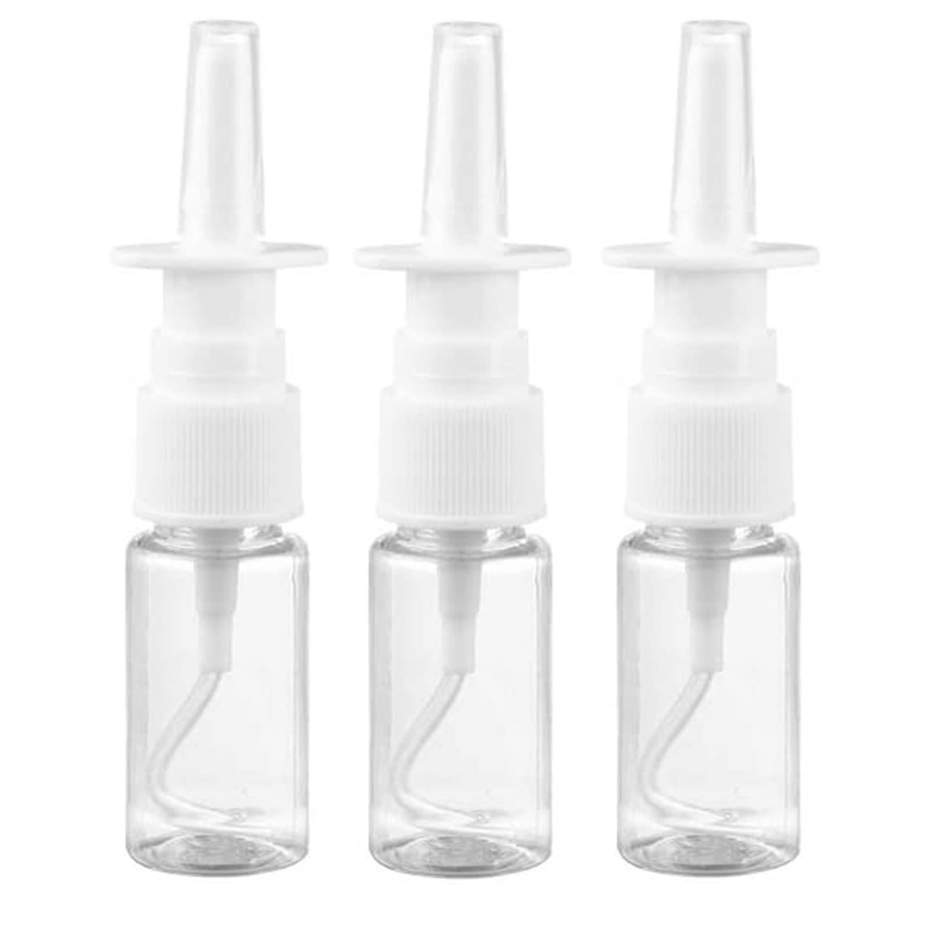 Medsuo 3ks 10ml Nosové sprejové fľaše Mäkký sprej Fľaša Jasné Prázdna Rhinitída Starostlivosť postrekovač Priamy sprej Kontajner pre Saline Essential Oils
