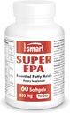 Supersmart - Super EPA 855mg per day (Vysoká sila) - EPA Rybí olej doplnok - Prírodný Omega 3 koncentrát - Kyselina eicosapentaénová 