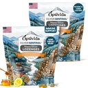 Optivida Health Koloidné striebro Lozenges s medom a citrónovým olejom (2 balenia) - Upokojujúce Sore Hrdlo Lozenges pre dospelých s úľavou od kašľa a rýchlo pôsobiacim Nano Silver Formula pre imunitnú podporu, 60 Ppm