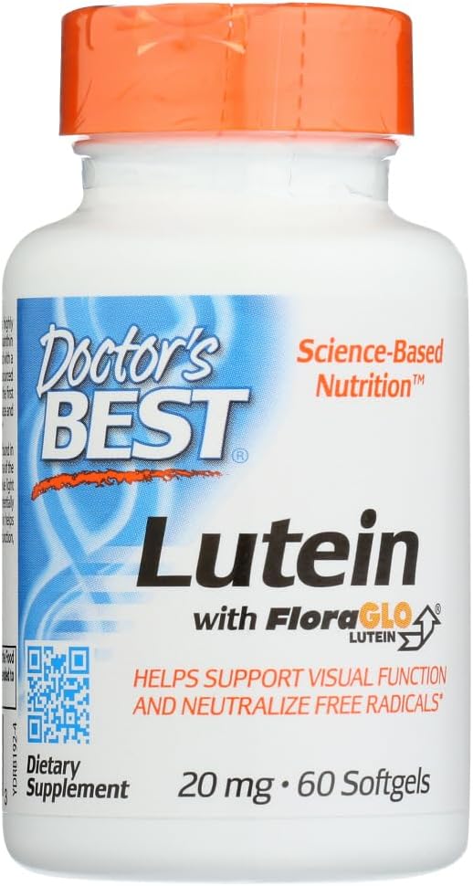 Najlepšie lekár Lutein pre zdravie očí - 20 MG (60 Softgels)