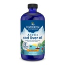 Nordic Naturals Arctic Cod Liver Oil, Orange - 16 oz - 1060 mg Total Omega-3s with EPA & DHA - Heart & Brain Health, Healthy Imunity, Celková Wellness - Non-GMO - 96 Servings