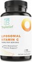 Liposomal VIT C - Immune Support w/Ultra-Absorption. 180 caps per Bottle. Potent 1400mg liposomal VIT C dose.