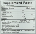 Nature's Bounty Fish Oil, podporuje zdravie srdca, 1200 Mg, Rýchle uvoľnenie Softgels, 200 Ct (Pack of 2)